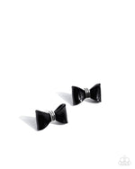 five-dollar-jewelry-spruced-up-black-post earrings-paparazzi-accessories
