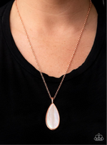 Yacht Ready - Copper Necklace - Paparazzi Accessories