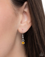 GARDEN My Sparkle - Yellow Necklace - Paparazzi Accessories