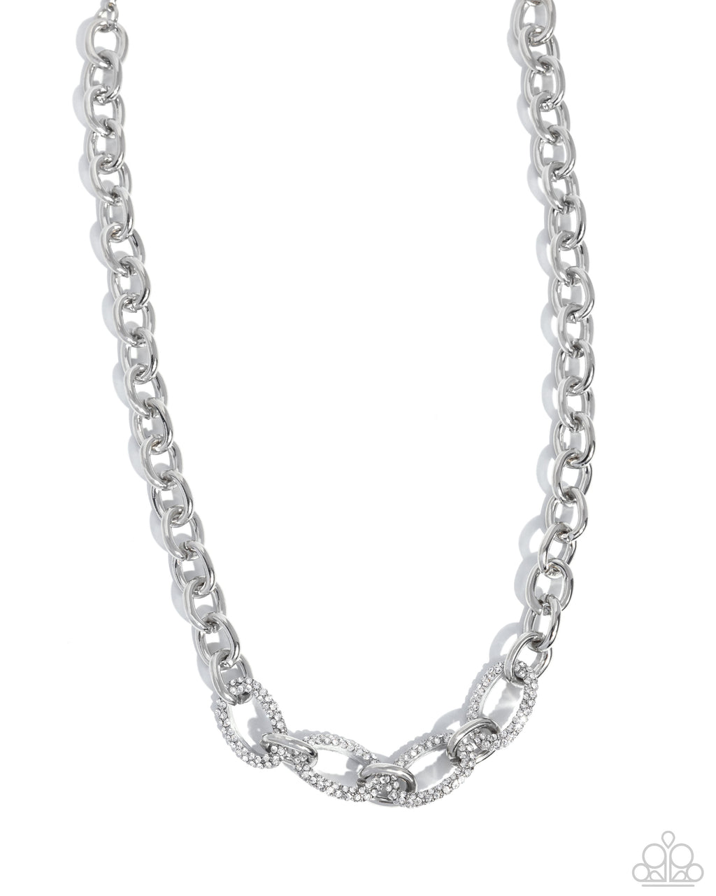 five-dollar-jewelry-boogie-bling-white-necklace-paparazzi-accessories