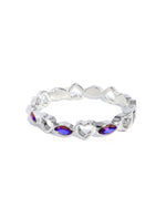 five-dollar-jewelry-heartfelt-headline-purple-bracelet-paparazzi-accessories