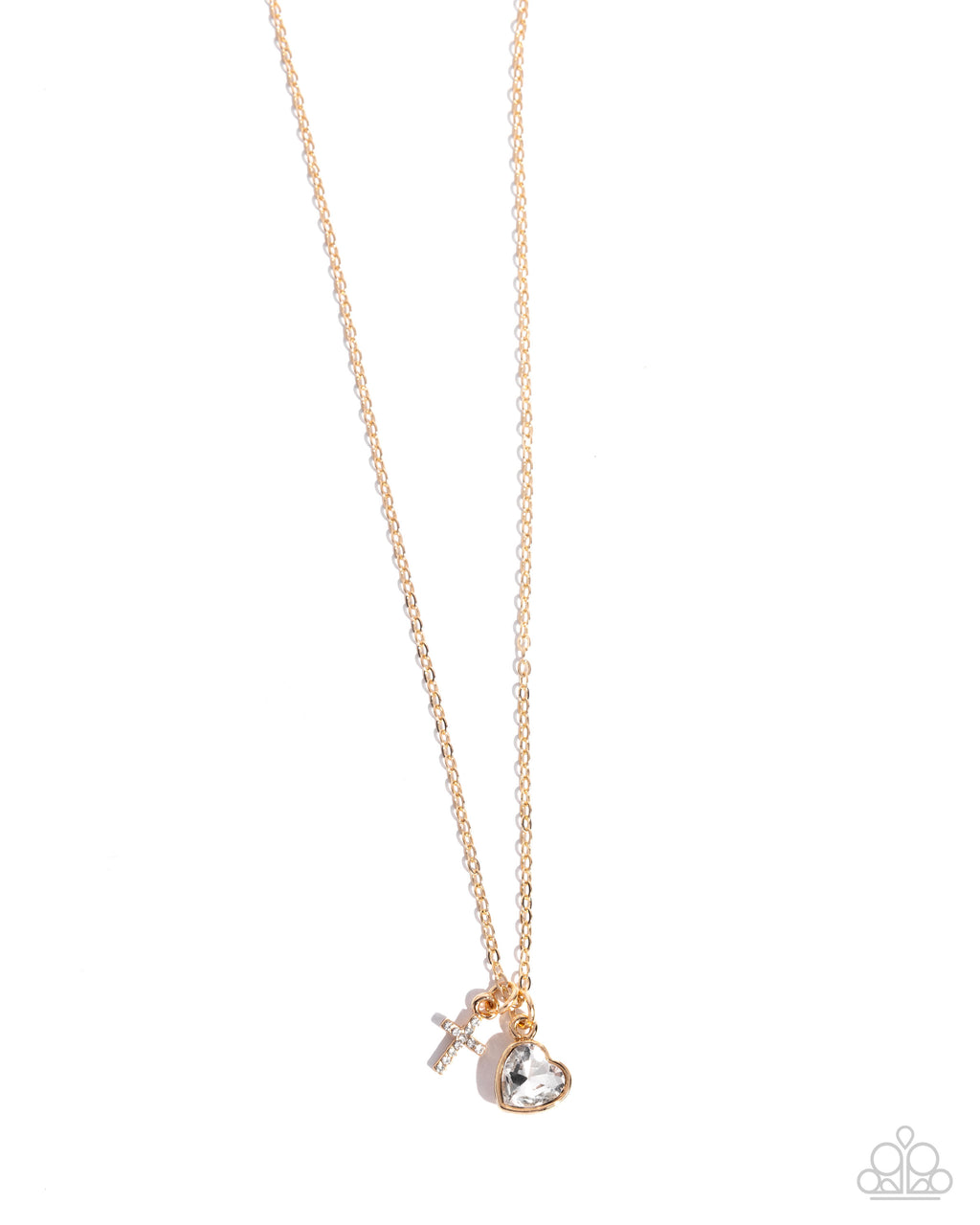 five-dollar-jewelry-blessed-brilliance-gold-necklace-paparazzi-accessories
