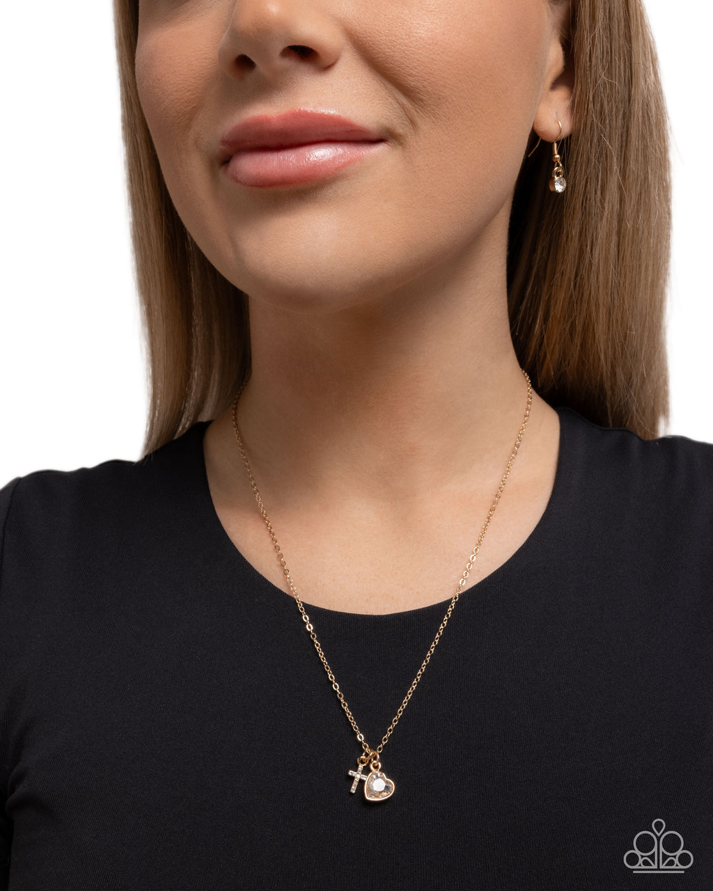Blessed Brilliance - Gold Necklace - Paparazzi Accessories