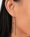 Bewildering Braid - Silver Necklace - Paparazzi Accessories