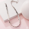 Bewildering Braid - Silver Necklace - Paparazzi Accessories