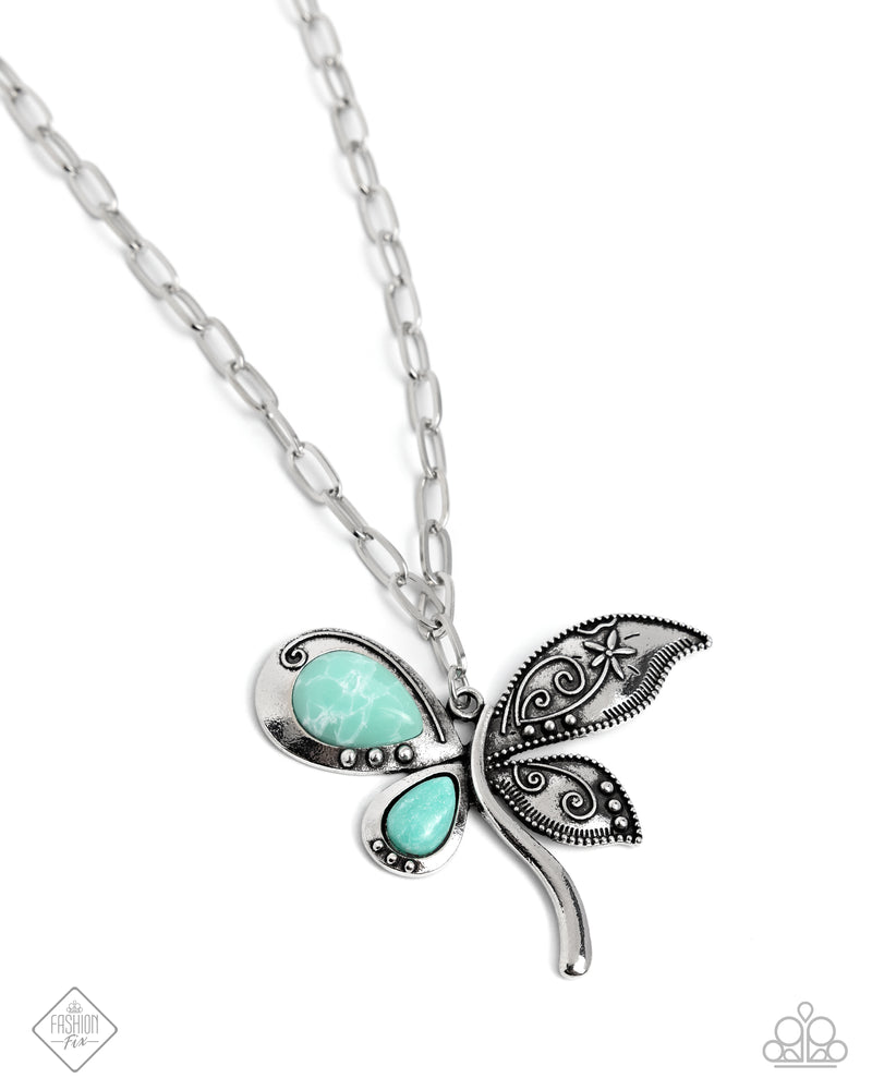 five-dollar-jewelry-moderate-merriment-green-necklace-paparazzi-accessories
