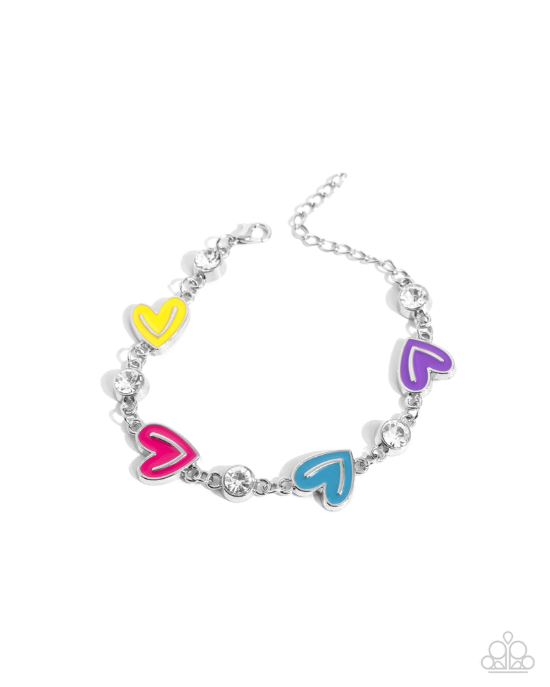 Complete Look - Multi Heart Set - Paparazzi Accessories