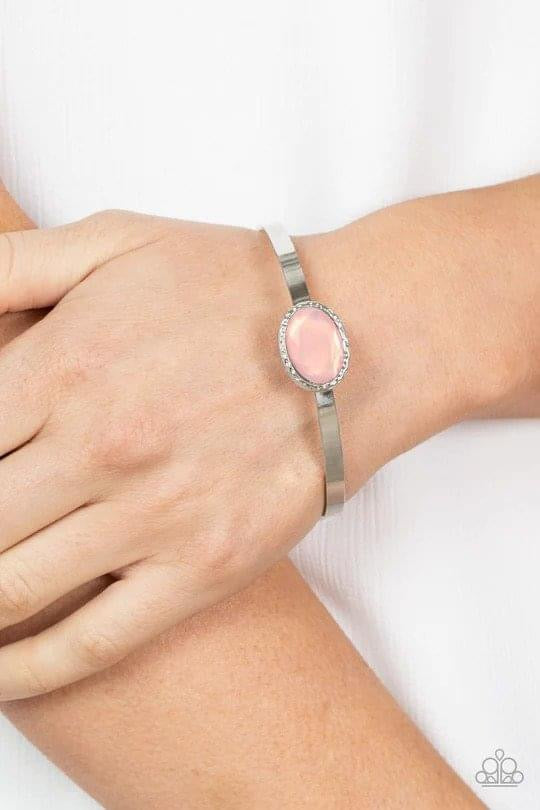 Misty Meadow - Pink Bracelet - Paparazzi Accessories