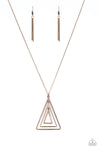 TRI Harder - Copper Necklace