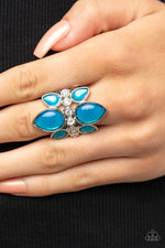 Trio Tinto - Blue Ring - Paparazzi Accessories