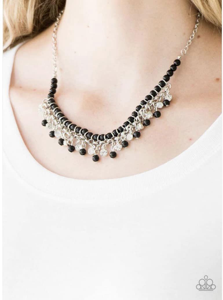 A Touch Of Classy - Black Necklace