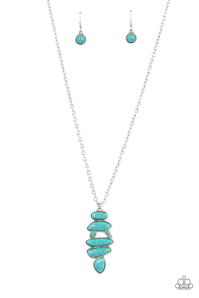 Mojave Mountaineer - Blue Necklace