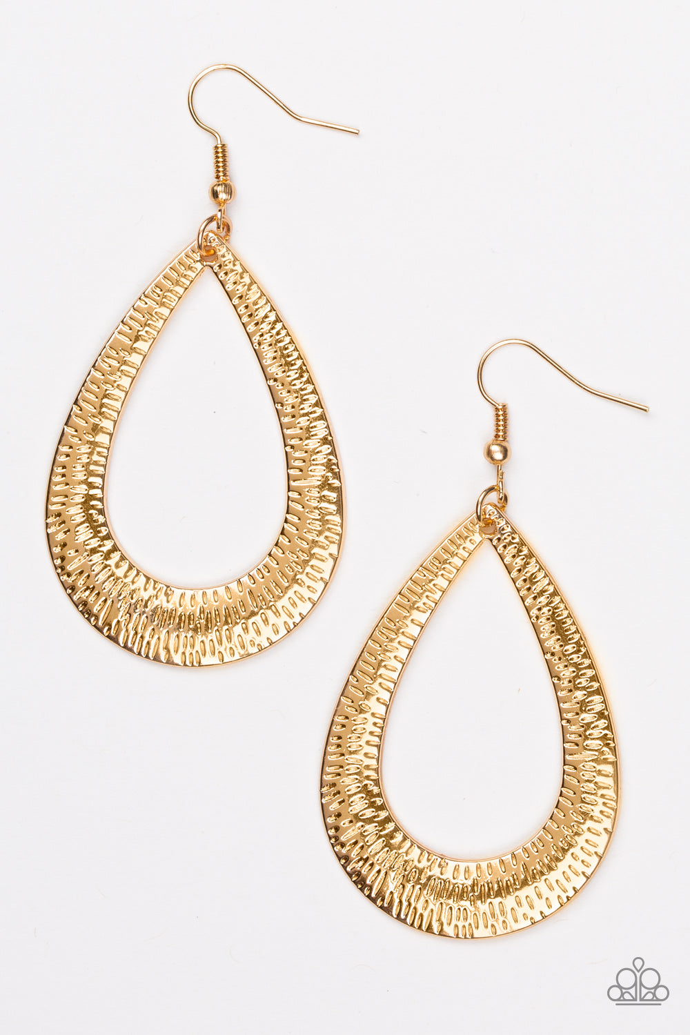 five-dollar-jewelry-straight-up-shimmer-gold-earrings-paparazzi-accessories