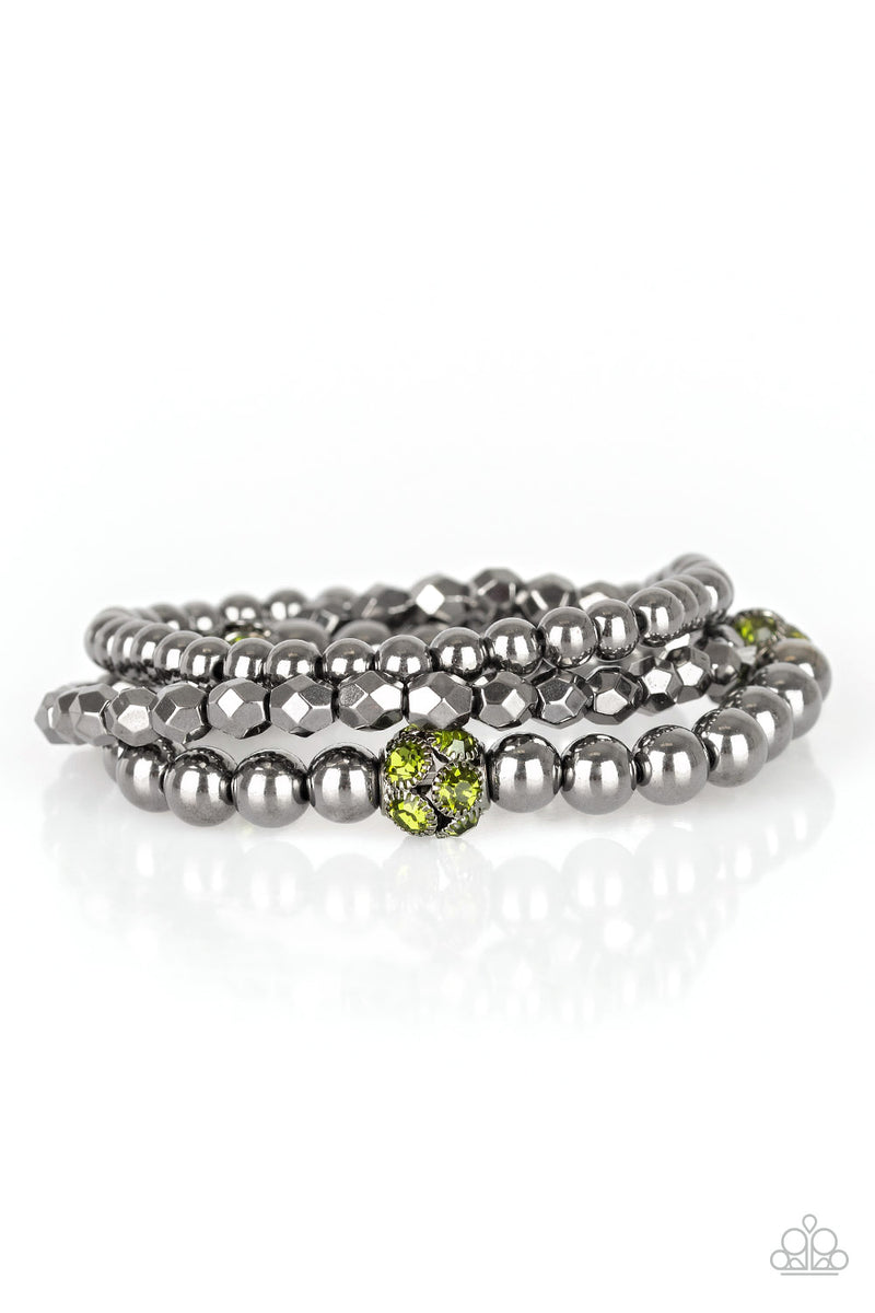 five-dollar-jewelry-noticeably-noir-green-bracelet-paparazzi-accessories