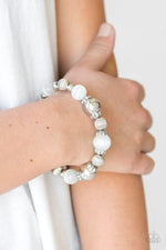 Once Upon A MARITIME - White Bracelet - Paparazzi Accessories