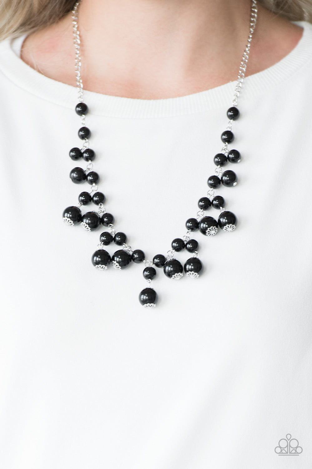 Soon To Be Mrs. - Black Necklace - Paparazzi Accessories
