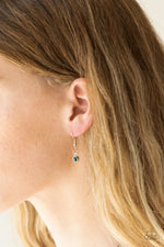 Front and CENTERED - Blue Necklace - Paparazzi Accessories