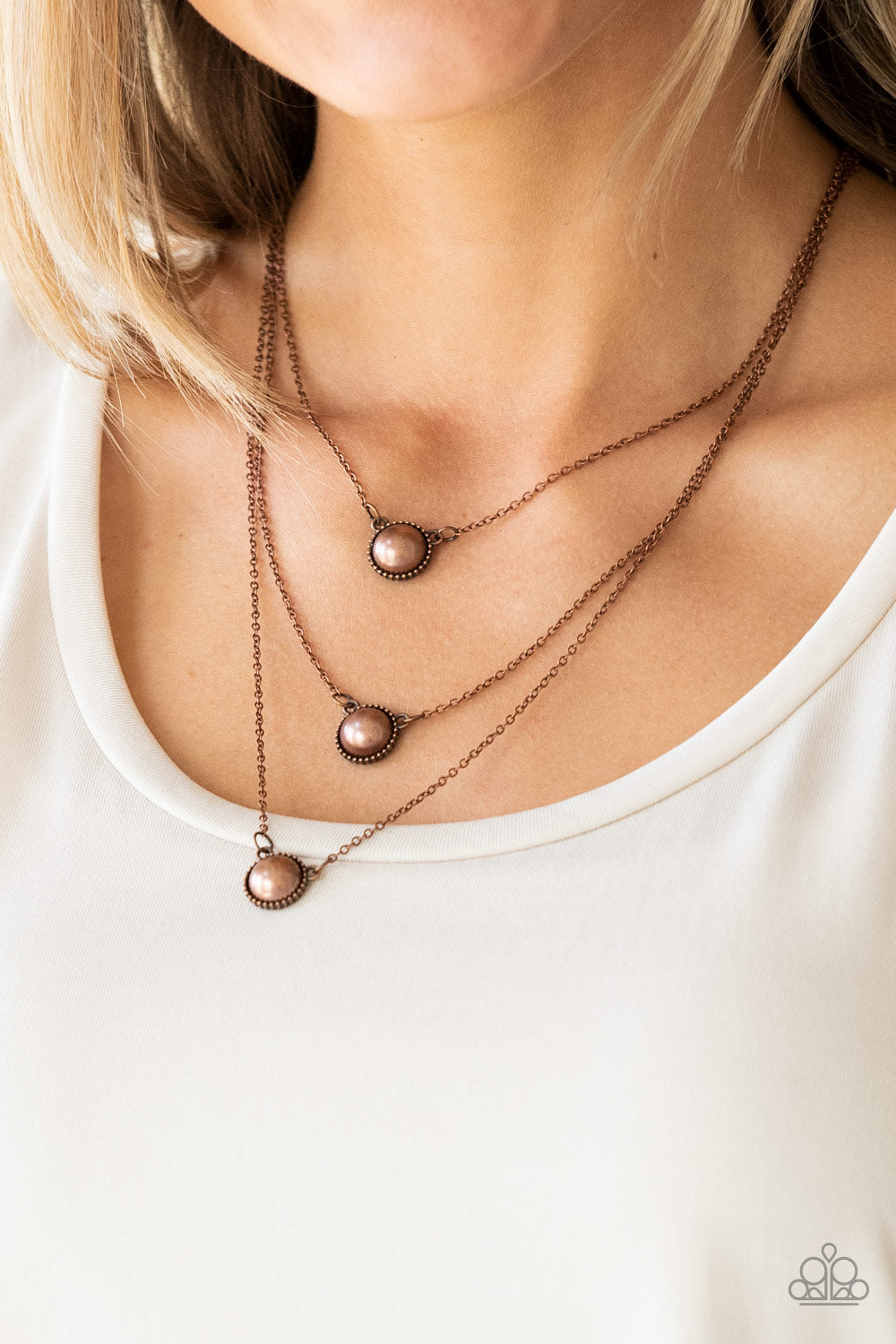 A Love For Luster - Copper Necklace - Paparazzi Accessories