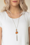 Have Some Common SENSEI - Orange Necklace - Paparazzi Accessories