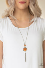 Have Some Common SENSEI - Orange Necklace - Paparazzi Accessories