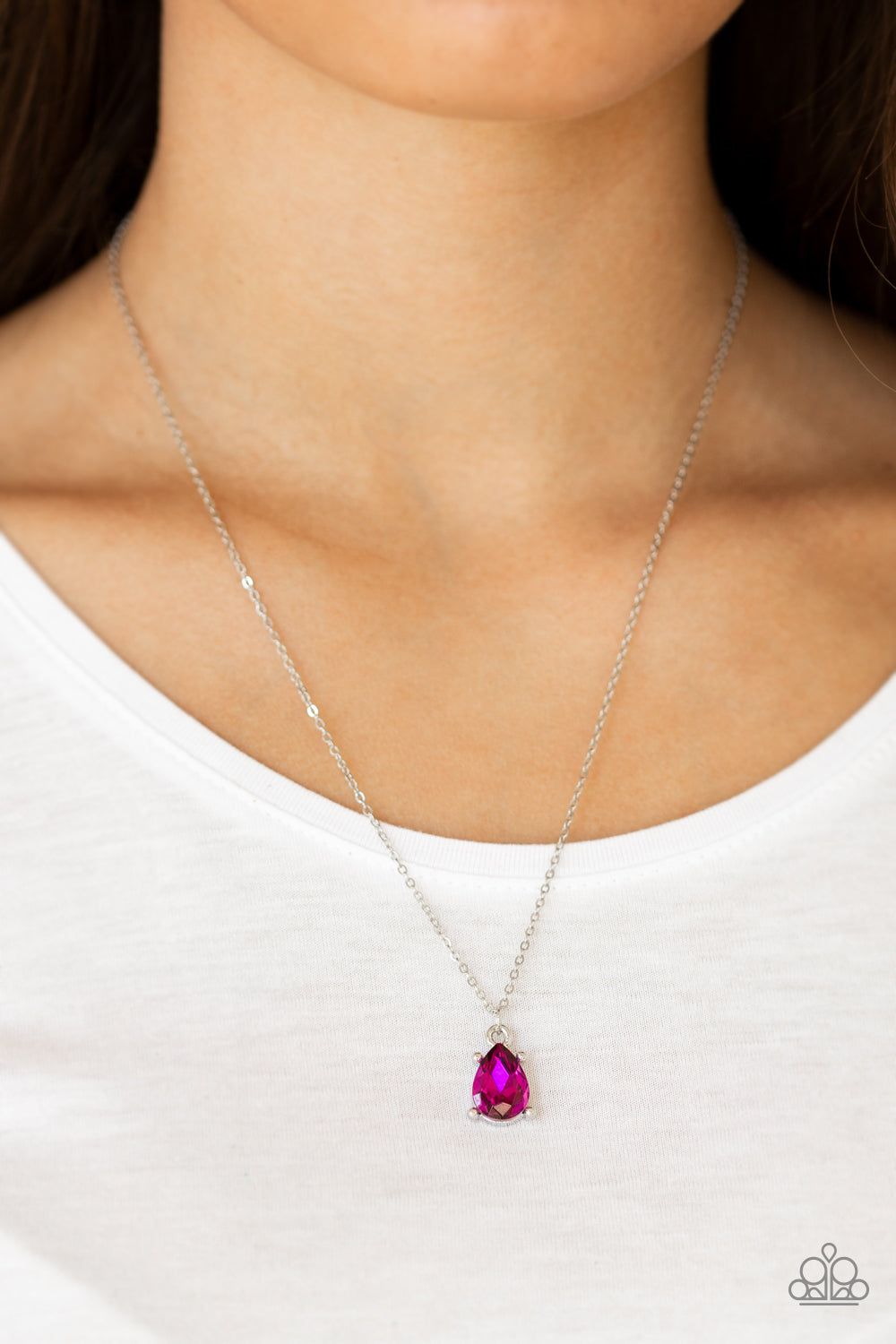 Classy Classicist - Pink Necklace - Paparazzi Accessories