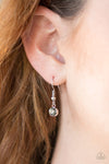 Fierce Flirt - Silver Necklace - Paparazzi Accessories