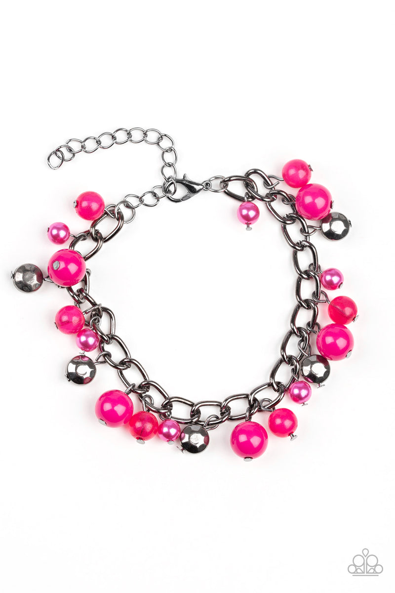 five-dollar-jewelry-hold-my-drink-pink-bracelet-paparazzi-accessories