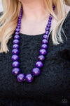 Effortlessly Everglades - Purple Necklace - Paparazzi Accessories