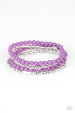 five-dollar-jewelry-blooming-buttercups-purple-bracelet-paparazzi-accessories