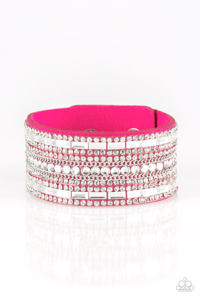 five-dollar-jewelry-rebel-radiance-pink-bracelet-paparazzi-accessories