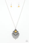 five-dollar-jewelry-inde-pendant-idol-yellow-paparazzi-accessories