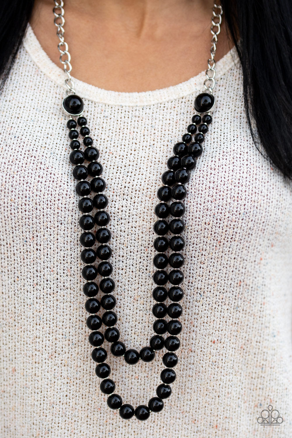 Endless Elegance - Black Necklace - Paparazzi Accessories