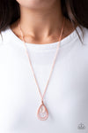 Teardrop Tranquility - Copper Necklace - Paparazzi Accessories