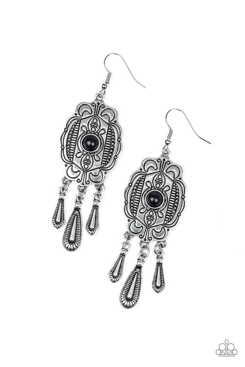 five-dollar-jewelry-natural-native-black-earrings-paparazzi-accessories