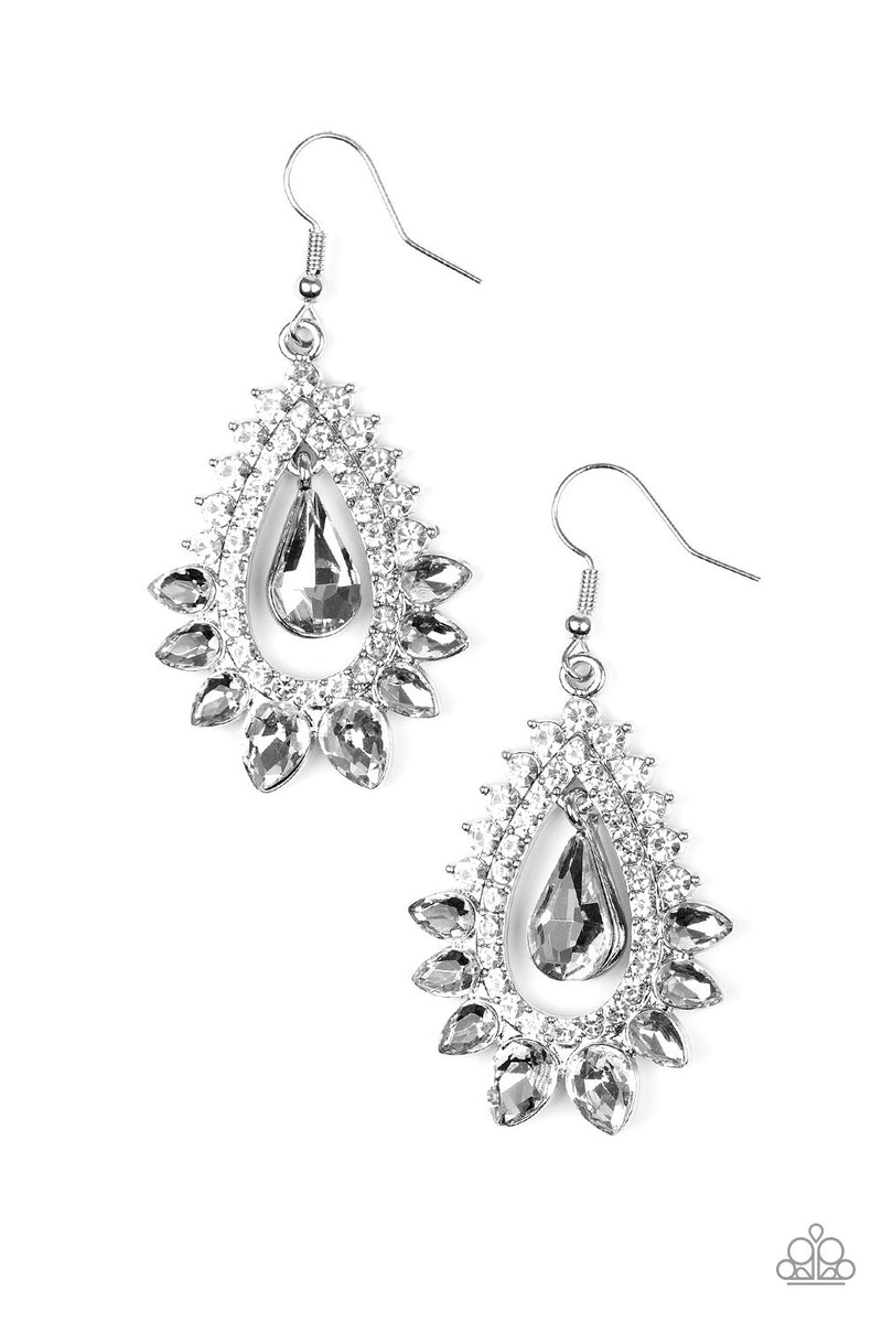 five-dollar-jewelry-boss-brilliance-silver-earrings-paparazzi-accessories