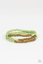 five-dollar-jewelry-woodland-wanderer-green-bracelet-paparazzi-accessories