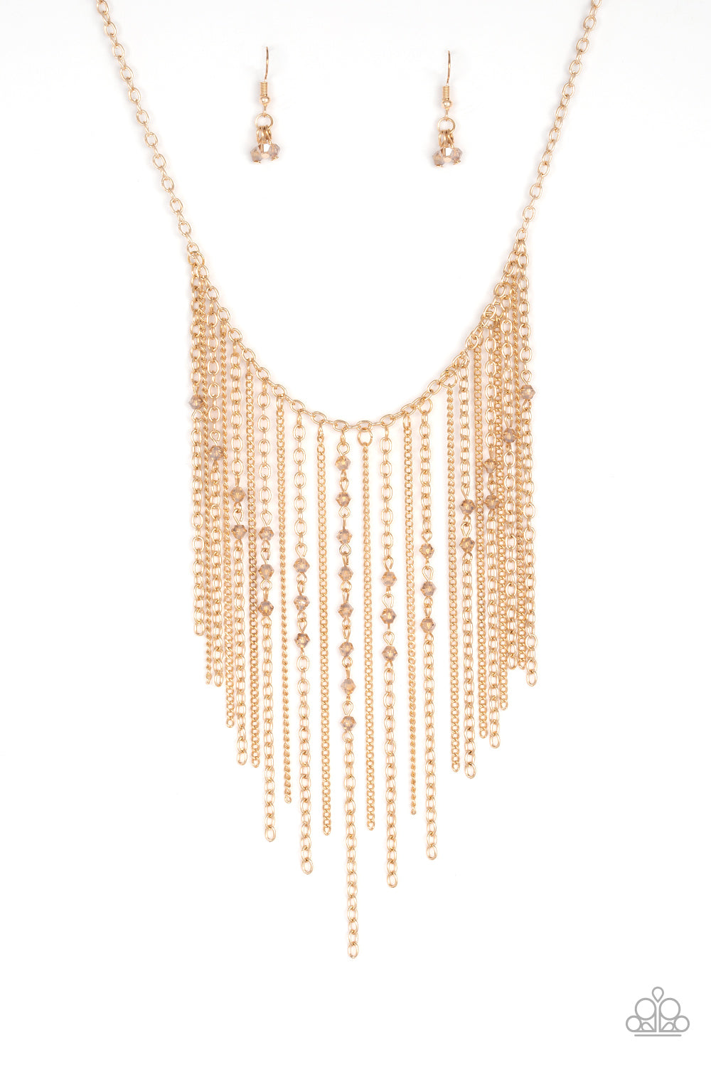 five-dollar-jewelry-first-class-fringe-gold-necklace-paparazzi-accessories