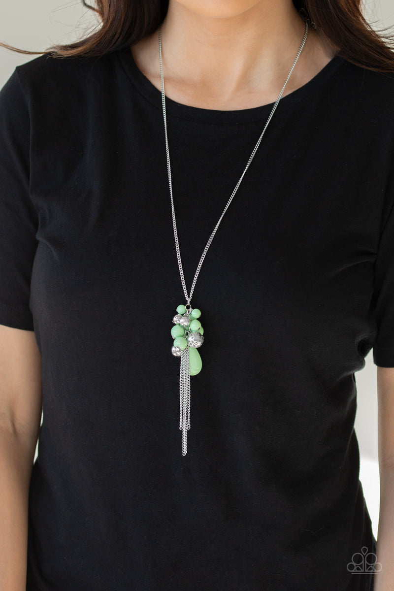 Its A Celebration - Green Necklace - Paparazzi Accessories