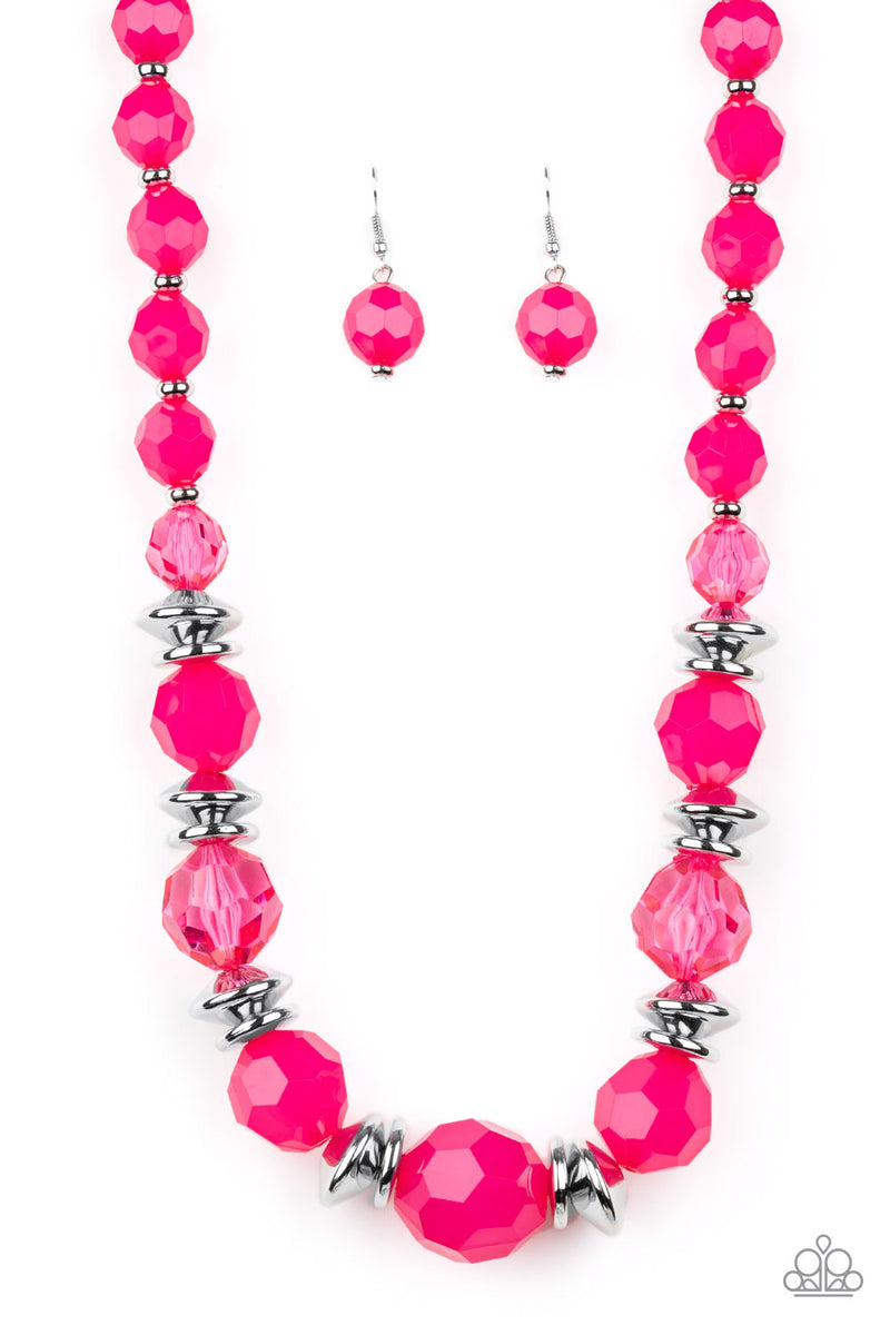 five-dollar-jewelry-dine-and-dash-pink-necklace-paparazzi-accessories