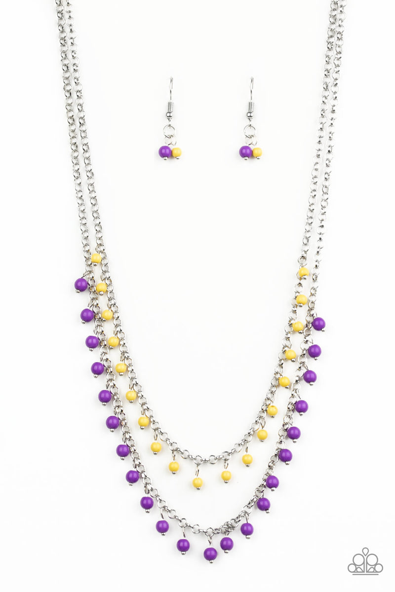 five-dollar-jewelry-dainty-distraction-purple-necklace-paparazzi-accessories