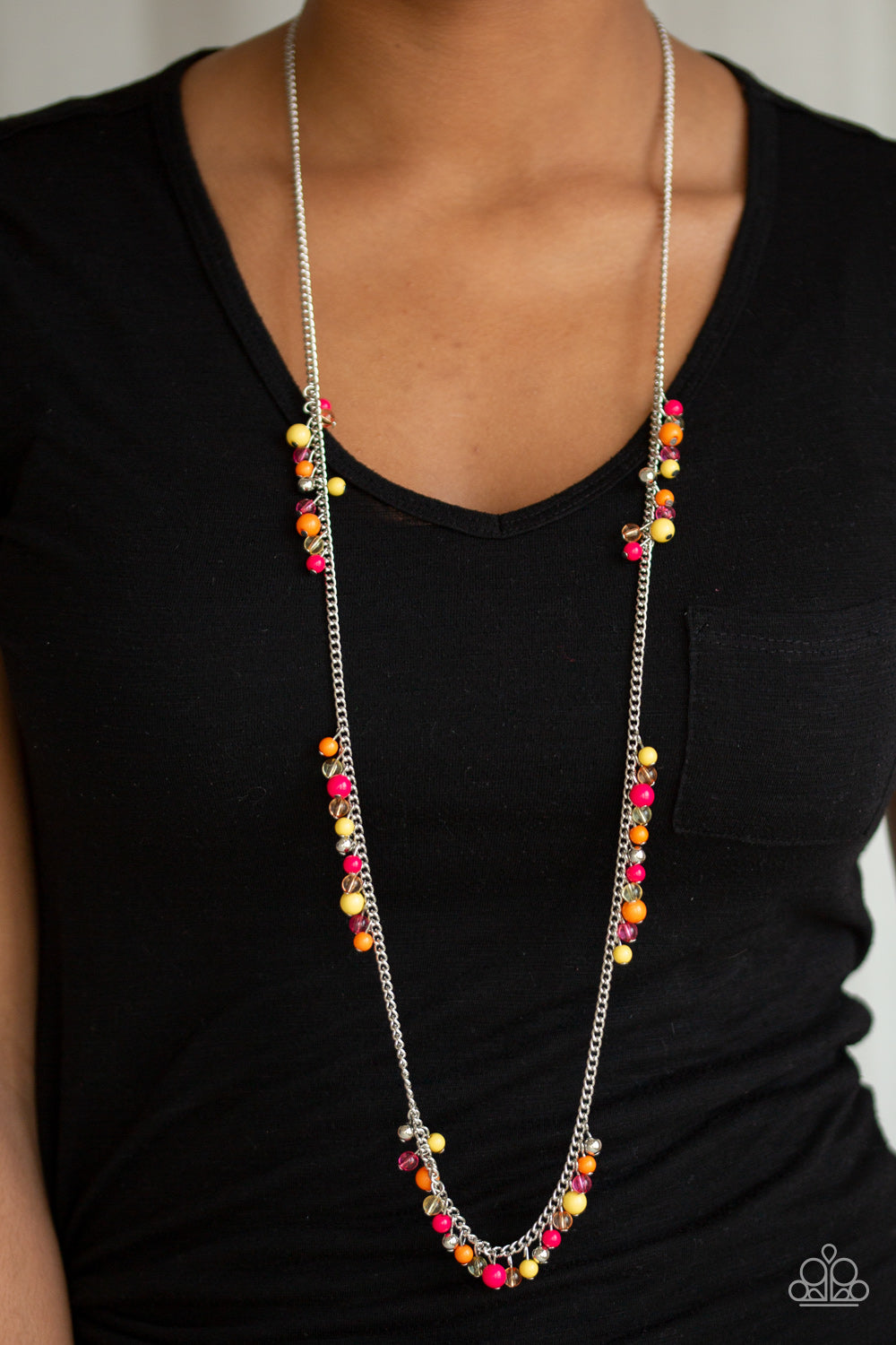 Miami Mojito - Multi Necklace - Paparazzi Accessories