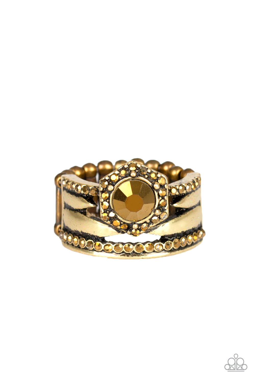 five-dollar-jewelry-modern-maven-brass-ring-paparazzi-accessories