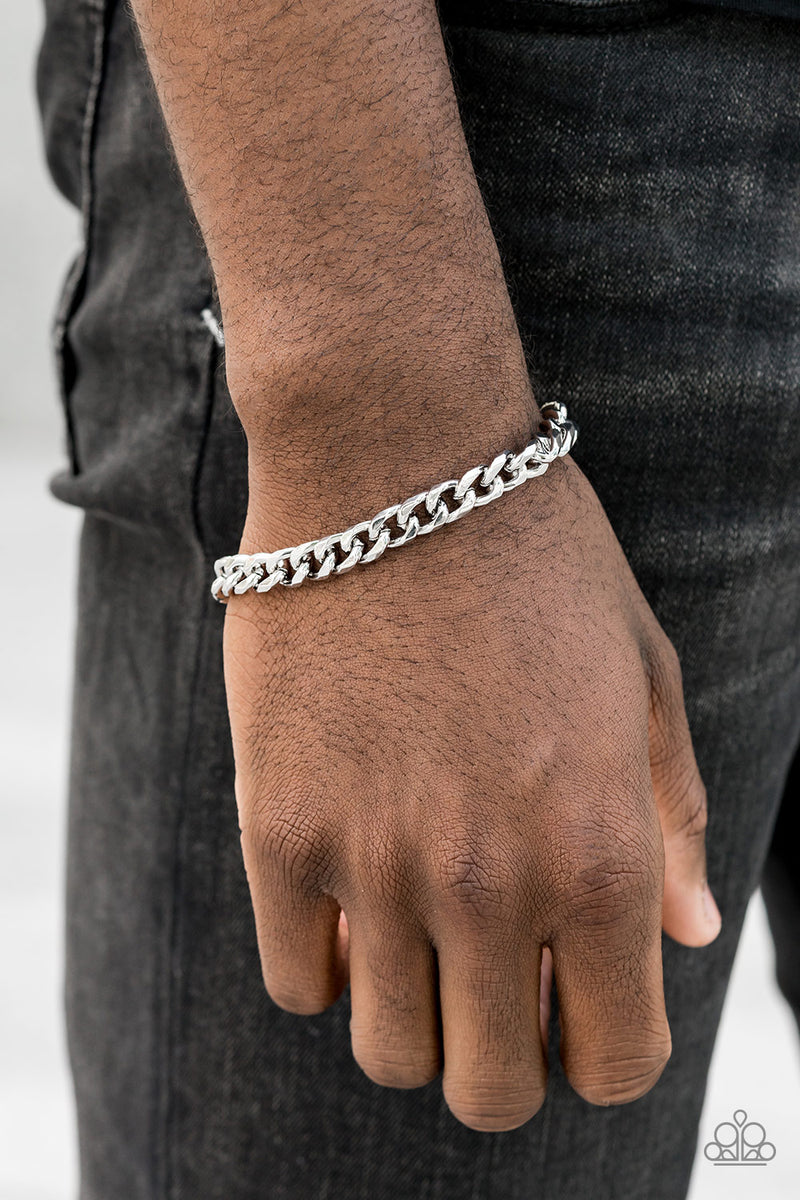Take It To The Bank Mens Bracelet - Paparazzi Accessories