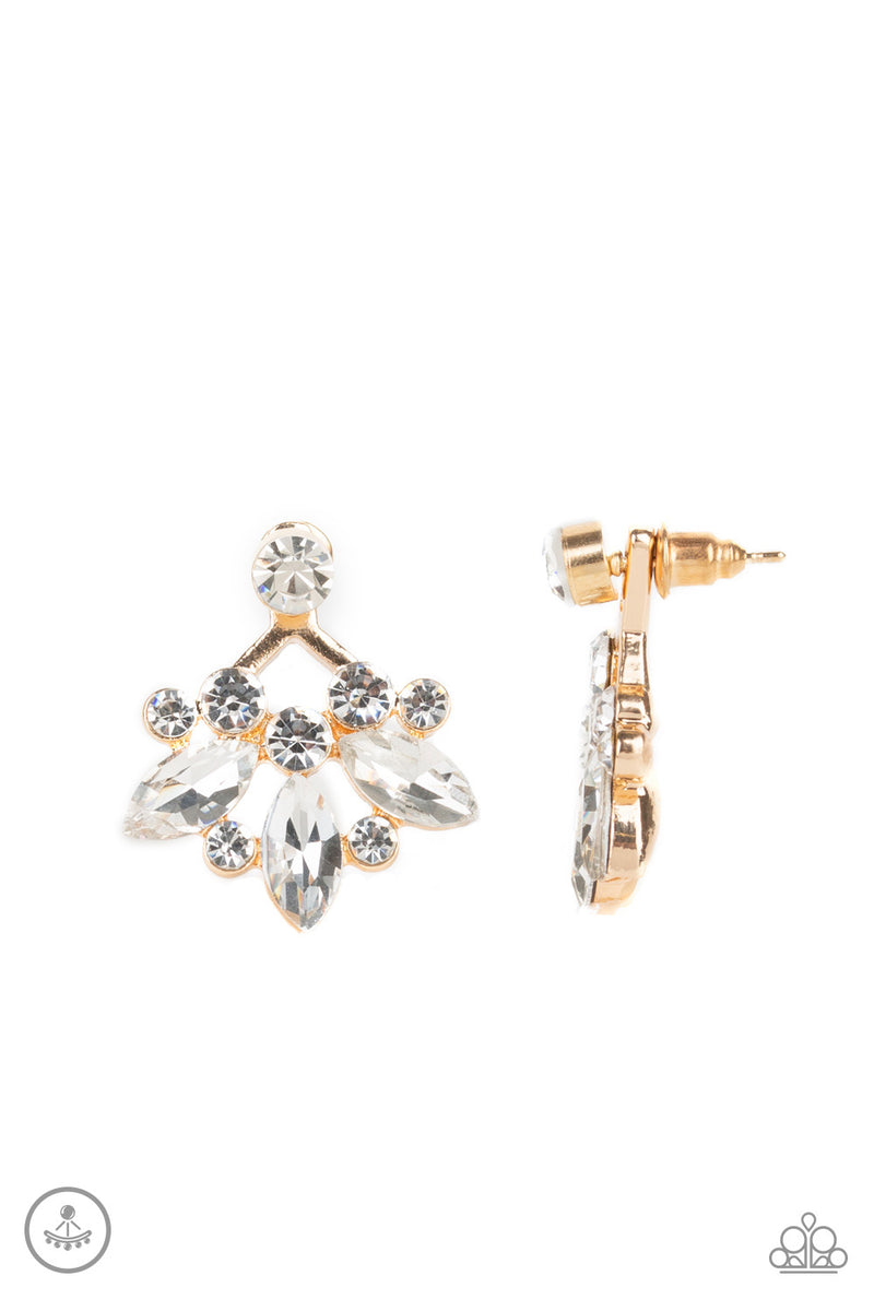 five-dollar-jewelry-crystal-constellations-gold-post earrings-paparazzi-accessories