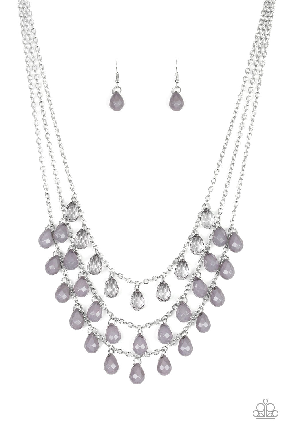 five-dollar-jewelry-melting-ice-caps-silver-necklace-paparazzi-accessories