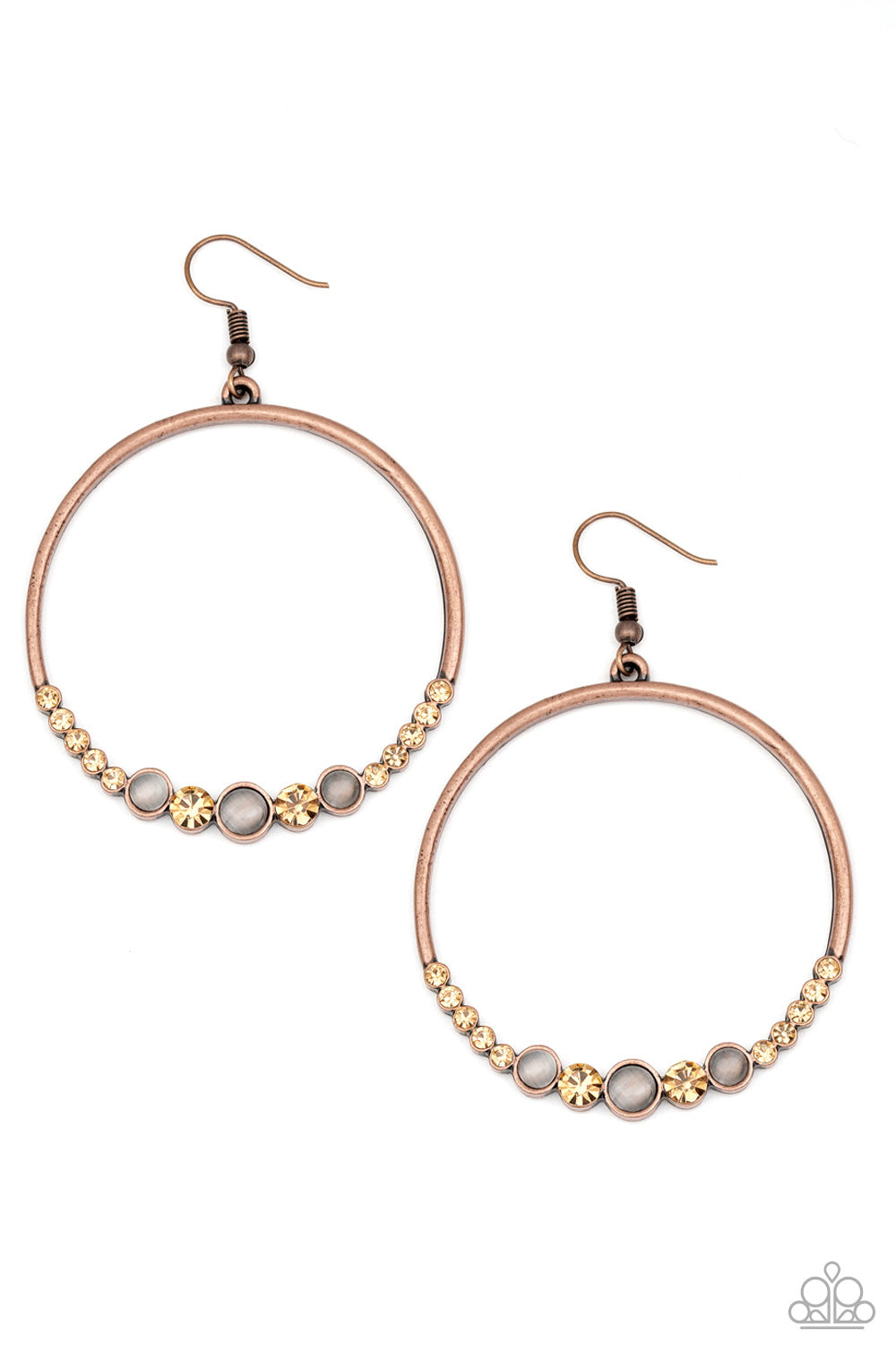 five-dollar-jewelry-dancing-radiance-copper-earrings-paparazzi-accessories