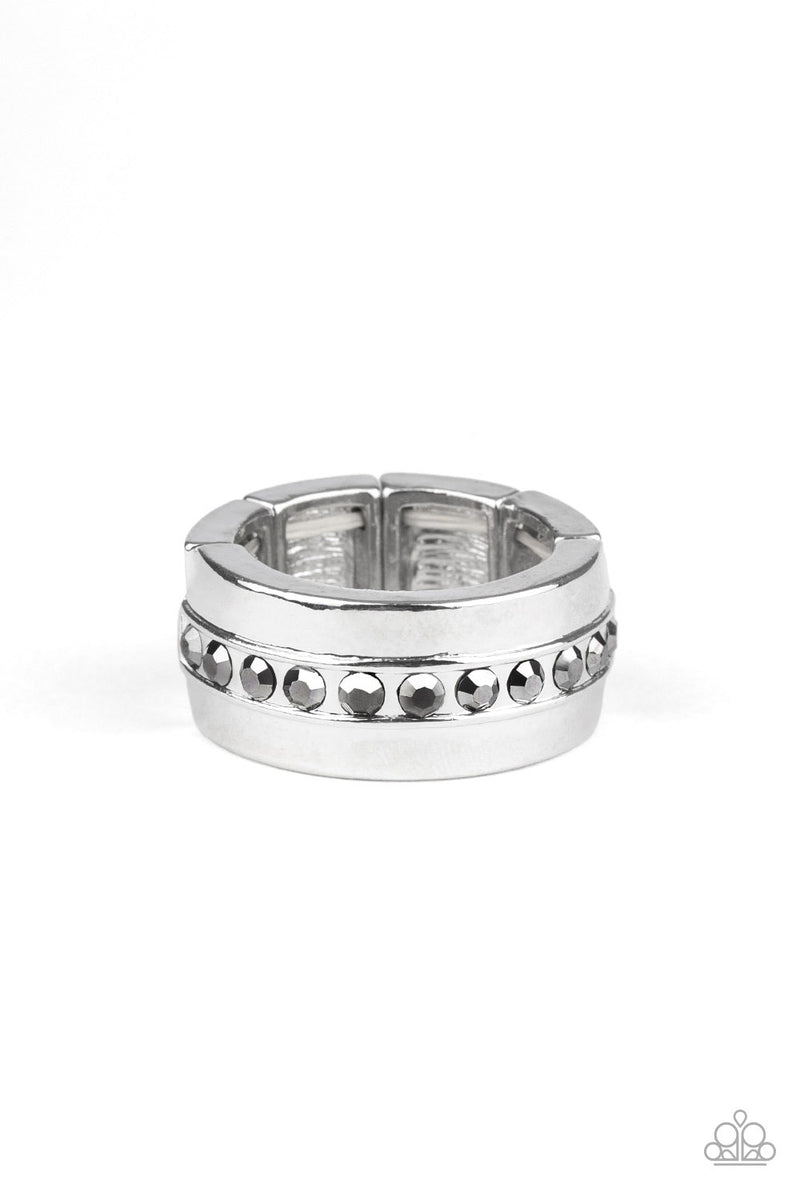 Reigning Champ - Silver Ring - Paparazzi Accessories