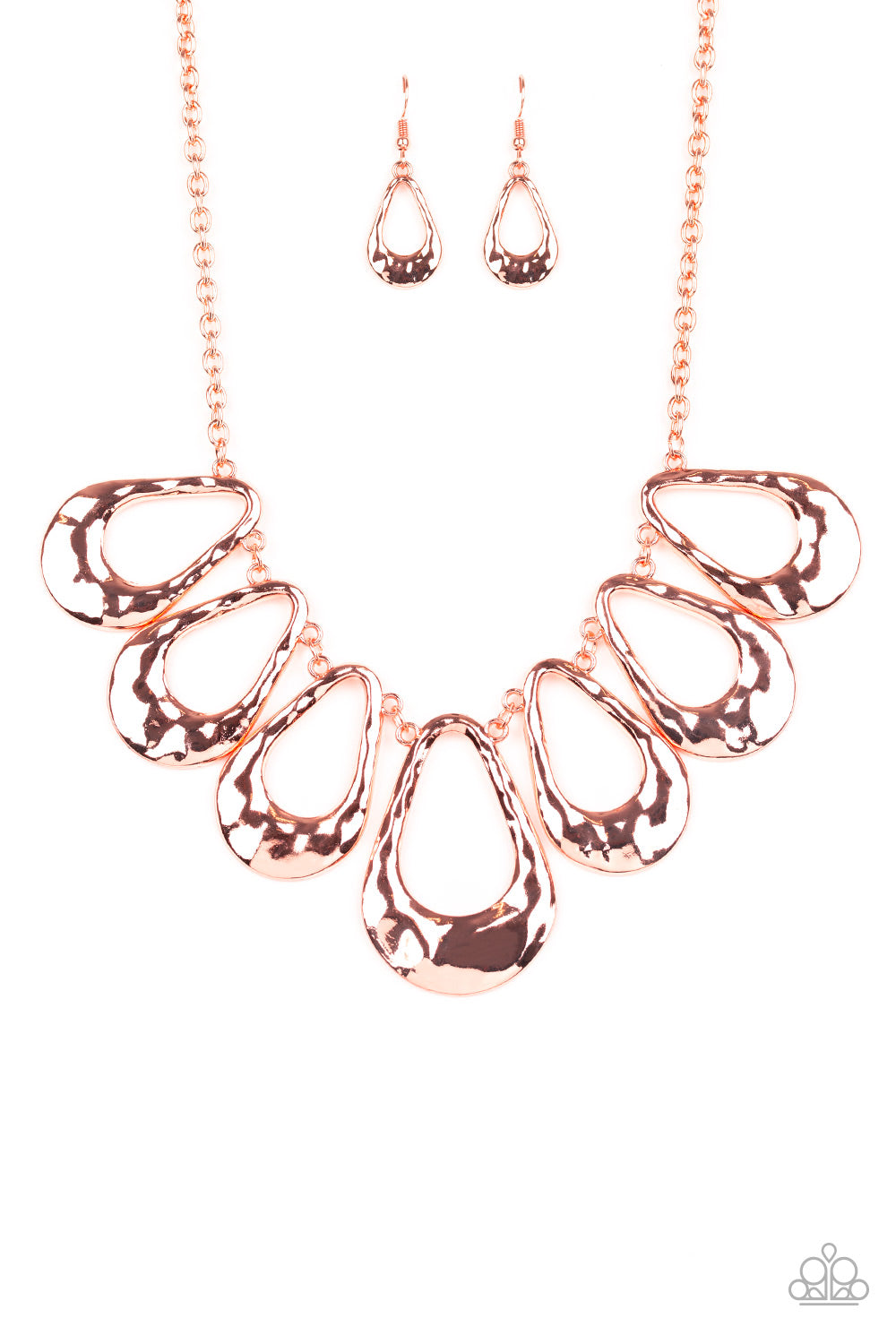 five-dollar-jewelry-teardrop-envy-copper-necklace-paparazzi-accessories