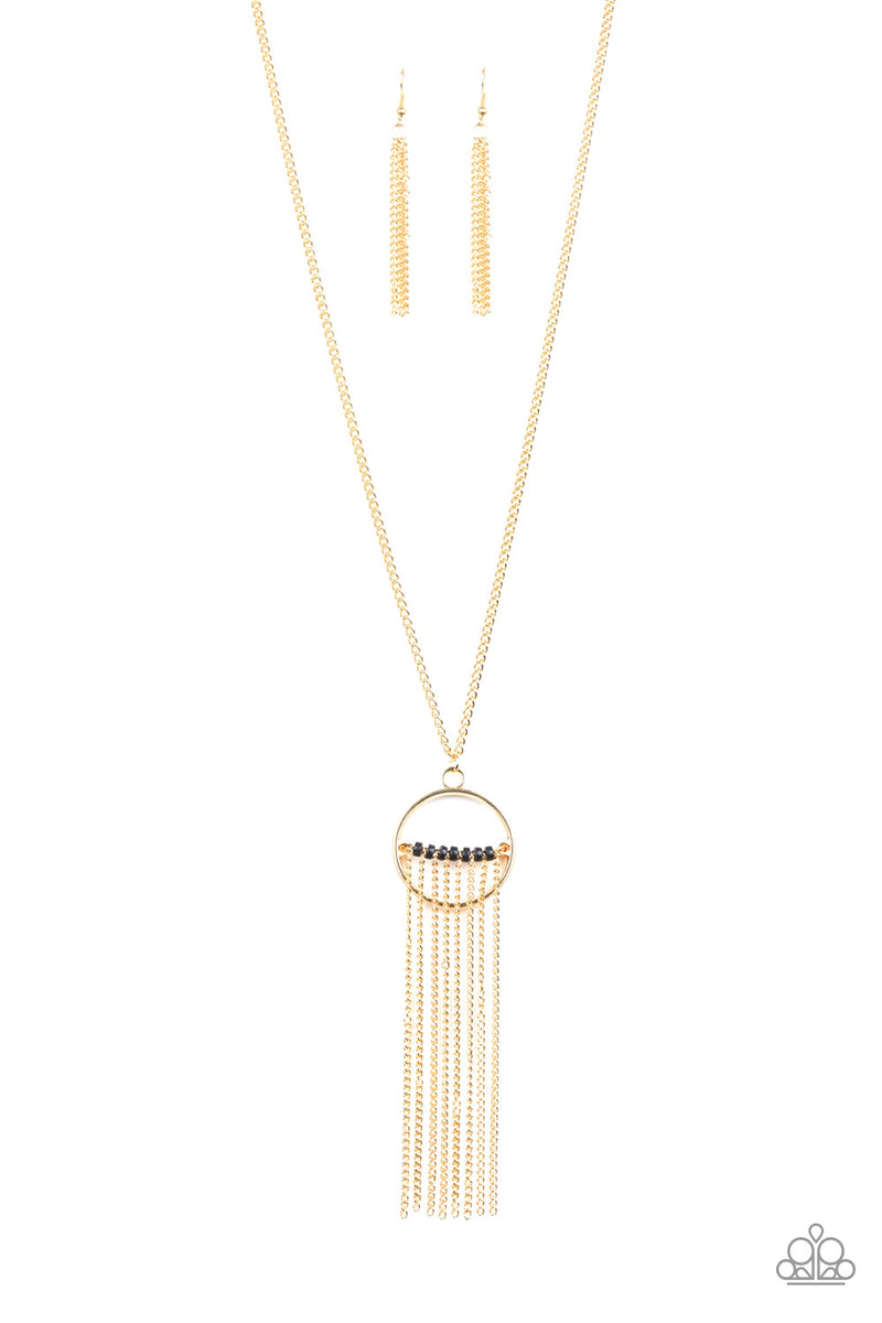 Terra Tassel - Gold Necklace - Paparazzi Accessories