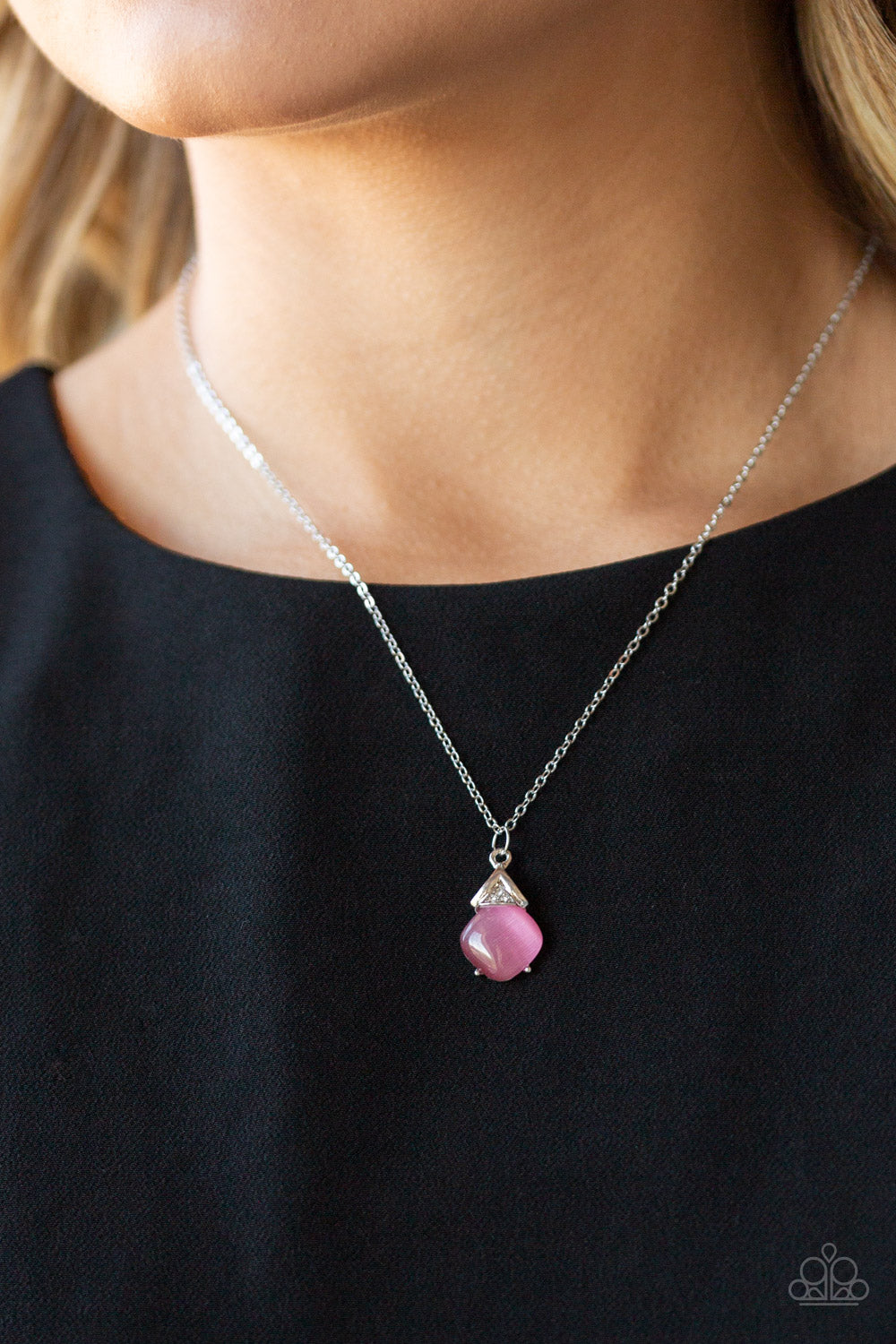 Romantic Razzle - Pink Necklace - Paparazzi Accessories